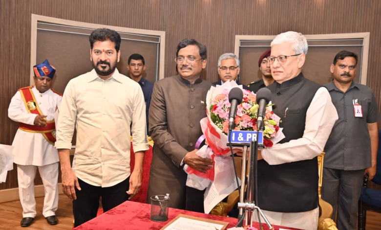 Telangana cabinet expanded with induction of three new Ministers