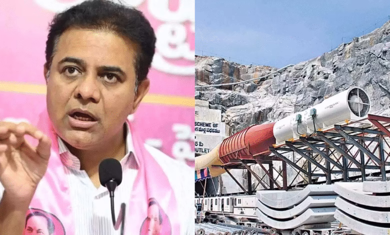 Bodies have not been recovered even after 200 days of SLBC tunnel collapse: KT Rama Rao