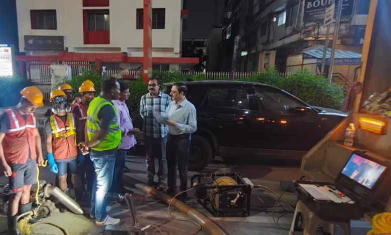 The Greater Hyderabad Municipal Corporation (GHMC) has launched a pilot project in Circle-12 to clean stormwater drains using robotic technology