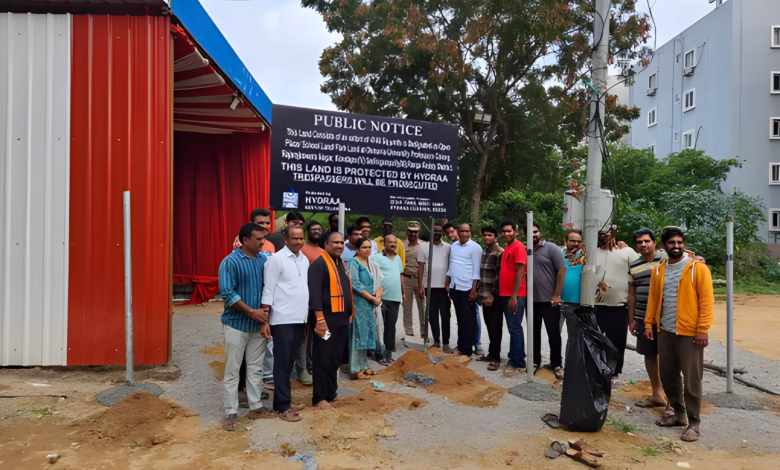 Hyderabad HYDRA news, Kondapur land grab, Rs 86 crore land scam