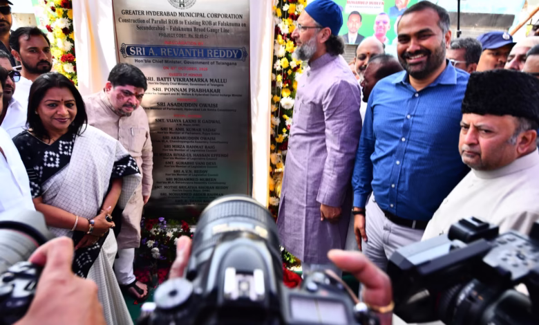 Falaknuma RoB, Hyderabad traffic, Falaknuma bridge inauguration, Hyderabad infrastructure