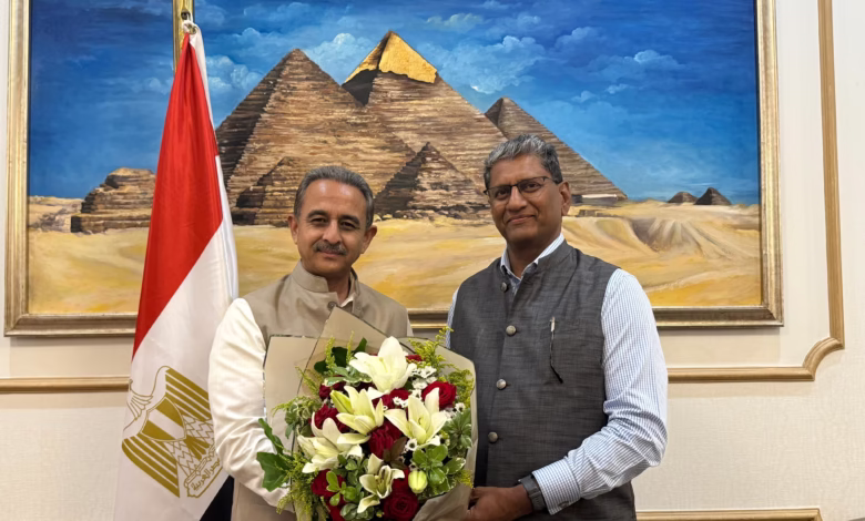 Union Minister KV Singh Arrives In Cairo, To Represent PM Modi At Gaza 'Peace Summit