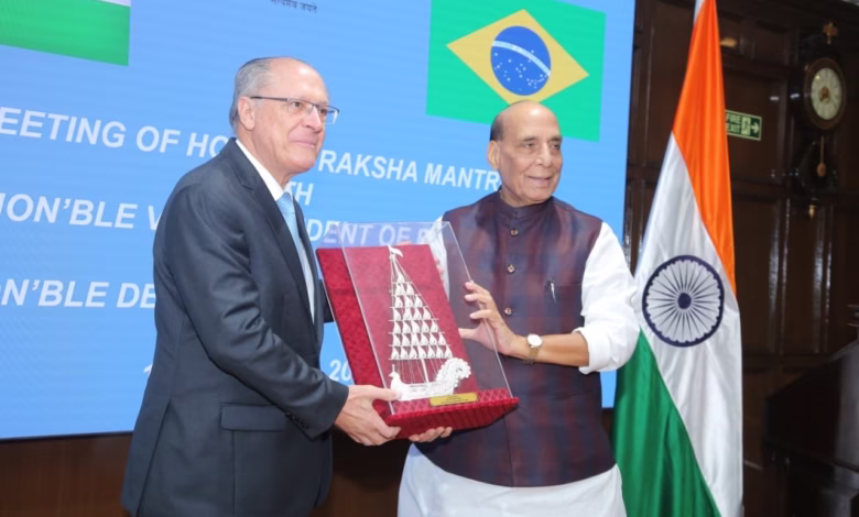 India Brazil defence cooperation, strategic partnership, Rajnath Singh Brazil meeting