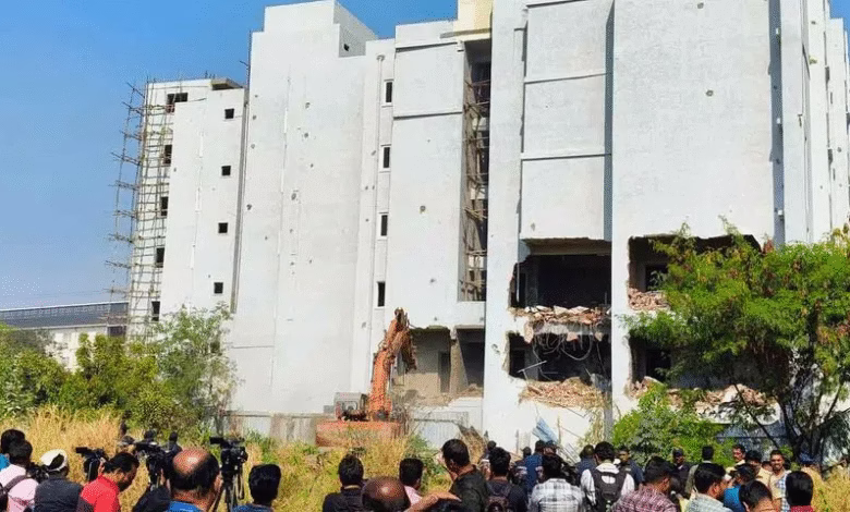 MLC Dasoju Sravan condemns Congress ‘Bulldozer Raj’ in Telangana