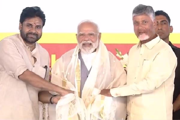 Modi Chandrababu Pawan Lokesh Andhra Pradesh Development, Super GST Super Savings