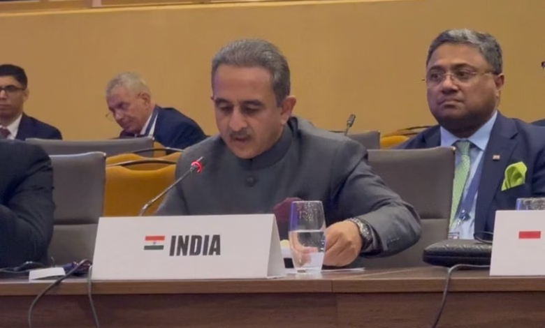 India Palestine two-state solution, Kirti Vardhan Singh, NAM Ministerial Uganda