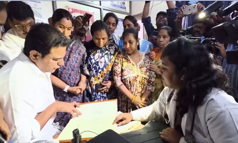 KTR news, Hyderabad politics, Revanth Reddy government, Basti Dawakhana, Telangana health issues