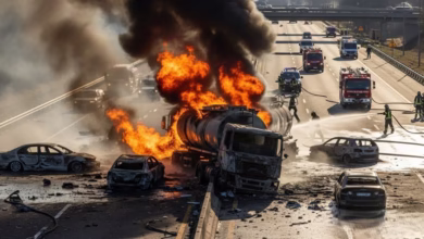 aipur Ajmer Highway accident, LPG truck explosion, Rajasthan fire incident