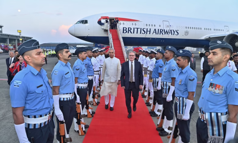 UK PM Keir Starmer India Visit, Keir Starmer in Mumbai, India-UK Trade Relations