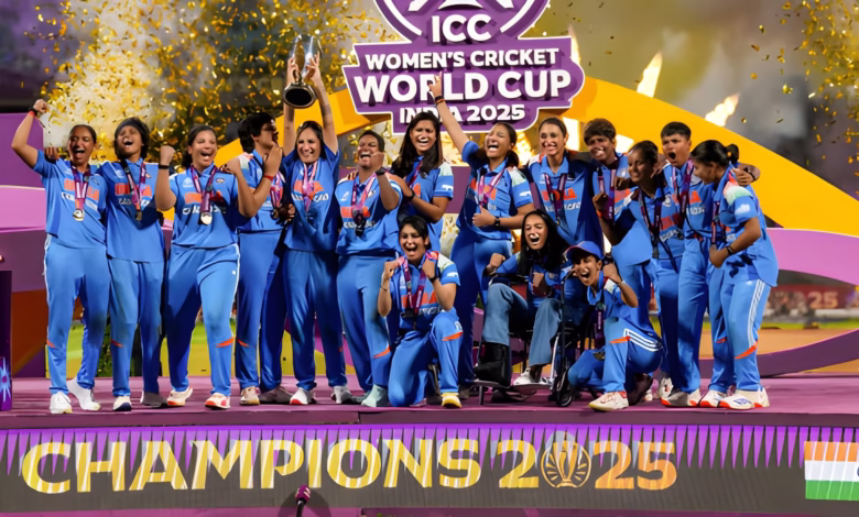 Indian women create history by winning their first-ever ODI World Cup 2025