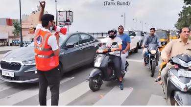 Hyderabad Traffic Volunteer, Lokendra Singh Hyderabad, Weekend Traffic Cop Hyderabad