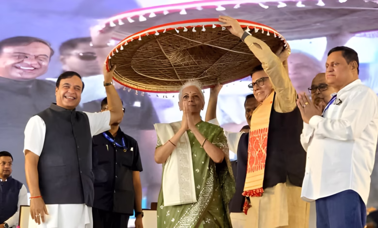 Nirmala Sitharaman Northeast Education Investment ₹21000 Crore, Assam University Foundation Stone