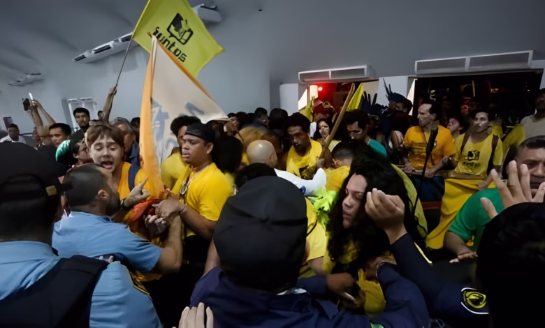 Indigenous Protesters Clash With Security At COP30 Summit In Brazil