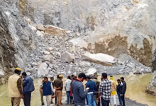 Sonbhadra quarry collapse, Uttar Pradesh mining accident, stone quarry cave-in