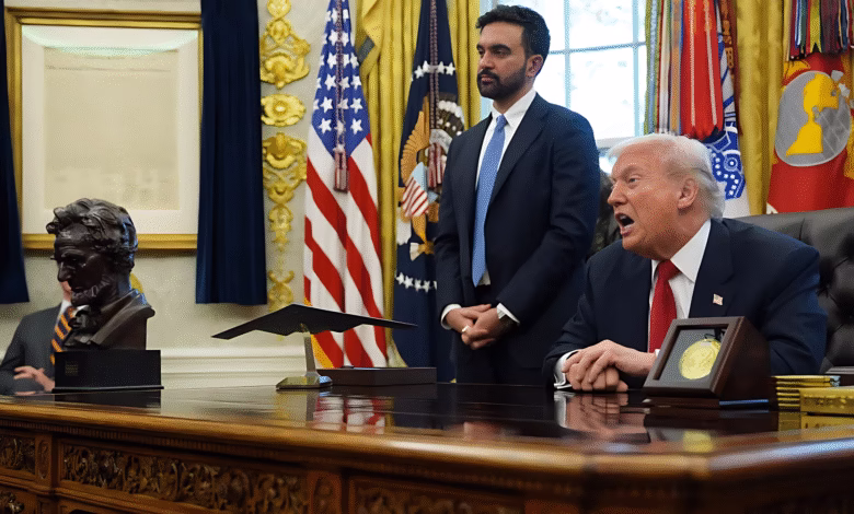 Trump Mamdani meeting, India Pakistan conflict claim, New York Mayor Zohran Mamdani