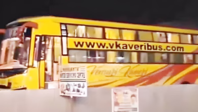 Kaveri Travels Bus Accident, Hyderabad-Srikakulam Bus Incident, Pedda Amberpet Flyover Accident