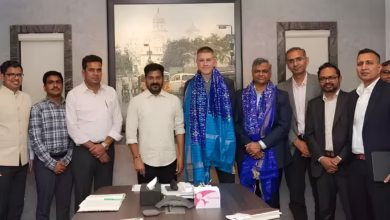 Amazon Web Services (AWS) delegation meets Telangana Chief Minister Revanth Reddy