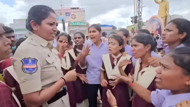 Telangana Gurukul protest, Rangareddy female constable attack