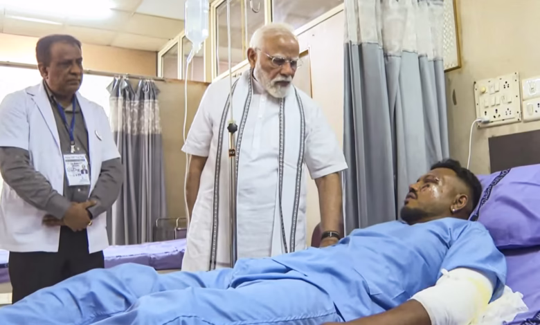 Air India plane crash survivor, Vishwas Kumar Ramesh