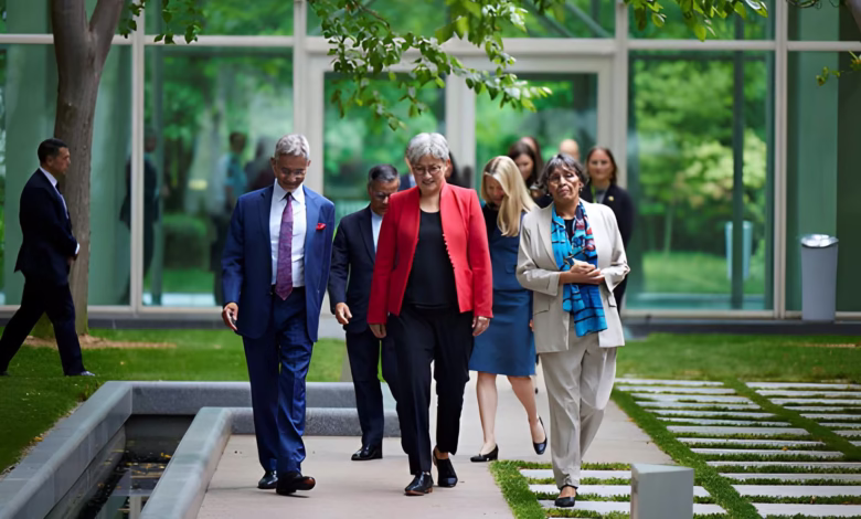 EAM Dr S Jaishankar & Australian Foreign Affairs Minister Penny Wong