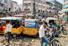 Hyderabad Begum Bazar traffic problem, GHMC road repair delay