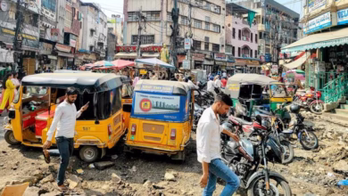 Hyderabad Begum Bazar traffic problem, GHMC road repair delay