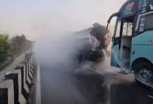 Jadcherla Bus Accident, Chemical Tanker Crash, Hyderabad Chittoor Bus