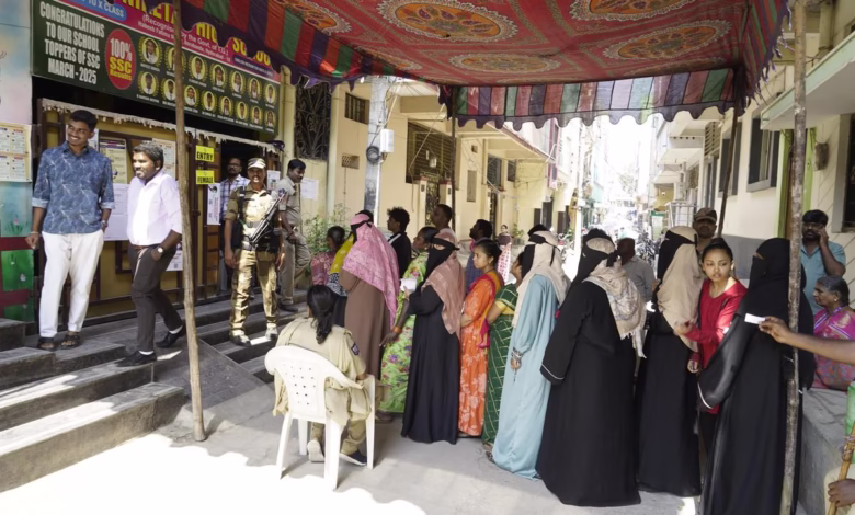 Jubilee Hills by-election, low voter turnout, Hyderabad election 2025