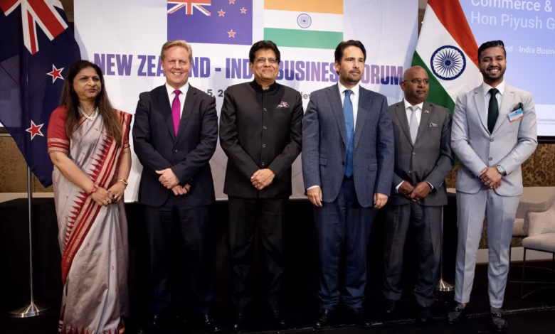India New Zealand Trade Agreement, Piyush Goyal, India FTA