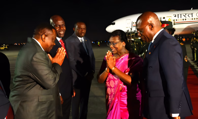 President Droupadi Murmu visit to Angola, India-Africa relations