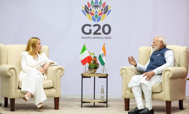 PM Modi Meloni meeting, India Italy ties, anti-terror cooperation