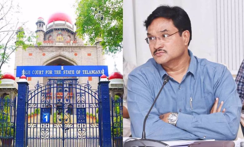 Telangana High Court, HYDRAA Commissioner, Bathukamma Kunta case, A Sudhakar Reddy
