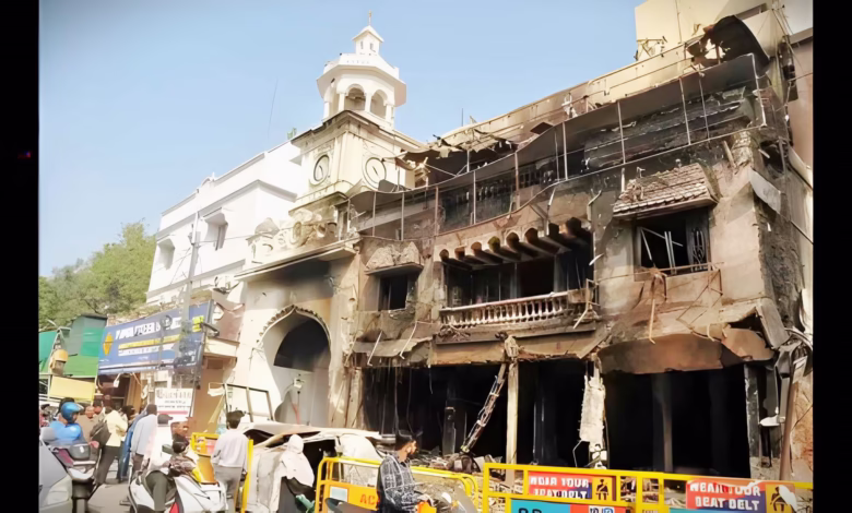 hyderabad residents demand stricter fire safety after shahalibanda electronics store blaze