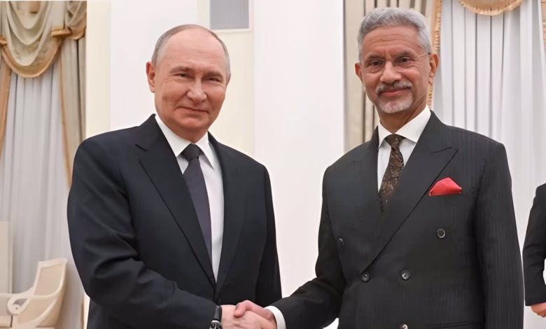 S Jaishankar Russia Meeting, SCO Moscow, India zero tolerance terrorism, Putin Jaishankar Meeting