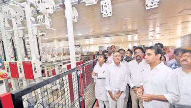 Kakatiya Mega Textile Park, Warangal Textile Park,KTR visit