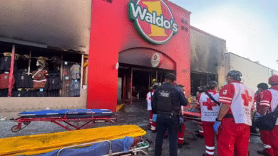Mexico supermarket explosion, Mexico fire incident, Sonora blast