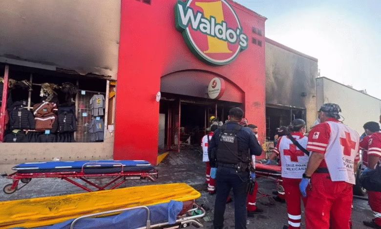 Mexico supermarket explosion, Mexico fire incident, Sonora blast