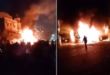 Shah Ali Banda fire, Gomti Electronics fire