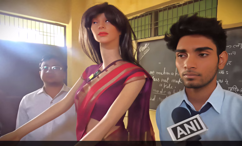 up student creates robot teacher, ai sophie teacher