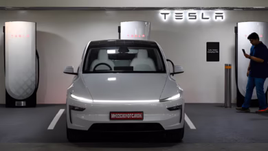 Tesla India, Gurugram Tesla Centre, Tesla Charging Station India Model Y
