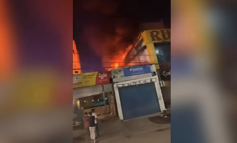 Hafeezpet fire, Roman Hotel fire accident, Hyderabad hotel blaze, kitchen fire incident