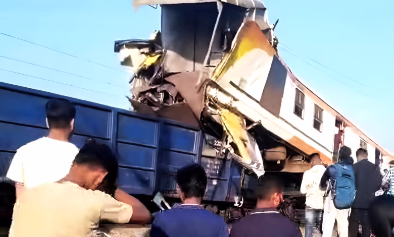 Bilaspur Train Accident, Bilaspur MEMU Collision, Chhattisgarh Train Crash