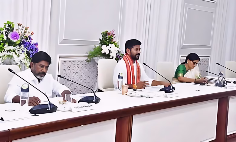 Hyderabad industrial land issue differences in government