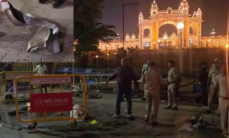 Mysuru blast, helium gas cylinder explosion, Mysuru Palace accident, balloon seller killed