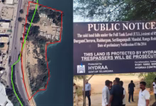 HYDRAA Durgam Cheruvu encroachments, Hyderabad lake encroachment drive