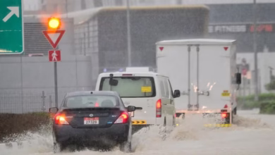 UAE rainstorm, Dubai floods, Sharjah flooding, UAE flights cancelled