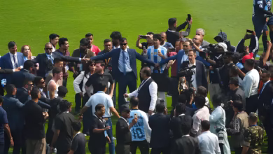 Messi creates magic in Hyderabad after Kolkata as Rajiv Gandhi International Stadium