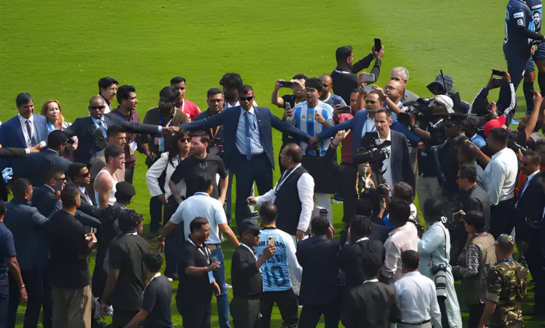 Messi creates magic in Hyderabad after Kolkata as Rajiv Gandhi International Stadium