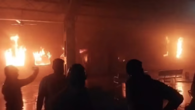 Andhra Pradesh train fire, Tatanagar Ernakulam Express incident