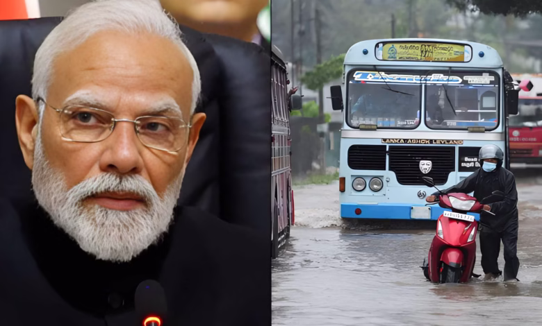 cyclone ditwah, pm modi, sri lanka crisis, operation sagar bandhu, india relief support